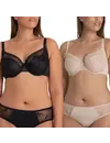 Dorina 2-pack Beugel Bh's - Zonder vulling - Grote maten bh