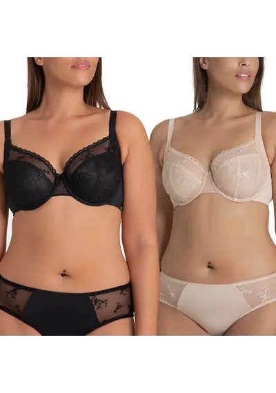 Dorina BH's 2-Pack - Met beugel -  Rena Dorina BH's 2-Pack - Met beugel -  Rena