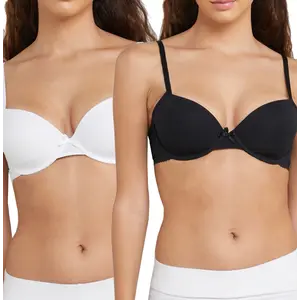 Dorina BH's  2-Pack - Katoen - Lila Dorina BH's  2-Pack - Katoen - Lila