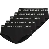 Jack & Jones 5-pak Heren slips - Zwart