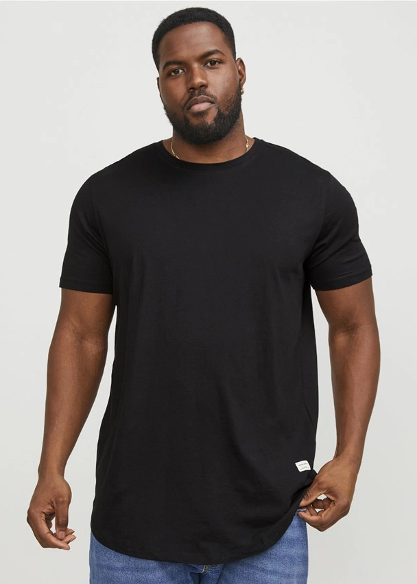 Jack & Jones grote maat heren T-shirt - ronde hals