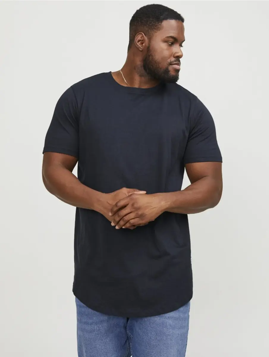 Jack & Jones grote maat heren T-shirt - ronde hals - Big sizes heren ondershirt korte mouwen