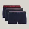 Tommy Hilfiger 3-Pack Heren Boxershorts - Blue