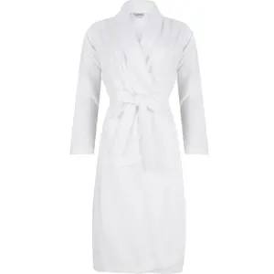 Pastunette / Pasha dames Badjas Fleece/badstof - Witte sauna badjas Pastunette / Pasha dames Badjas Fleece/badstof - Witte sauna badjas