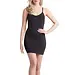 NOMI corrigerende onderjurk - Sleek Smooth Dress - Gladde shapewear onderjurk - Zwart - Huidskleur - Zwart