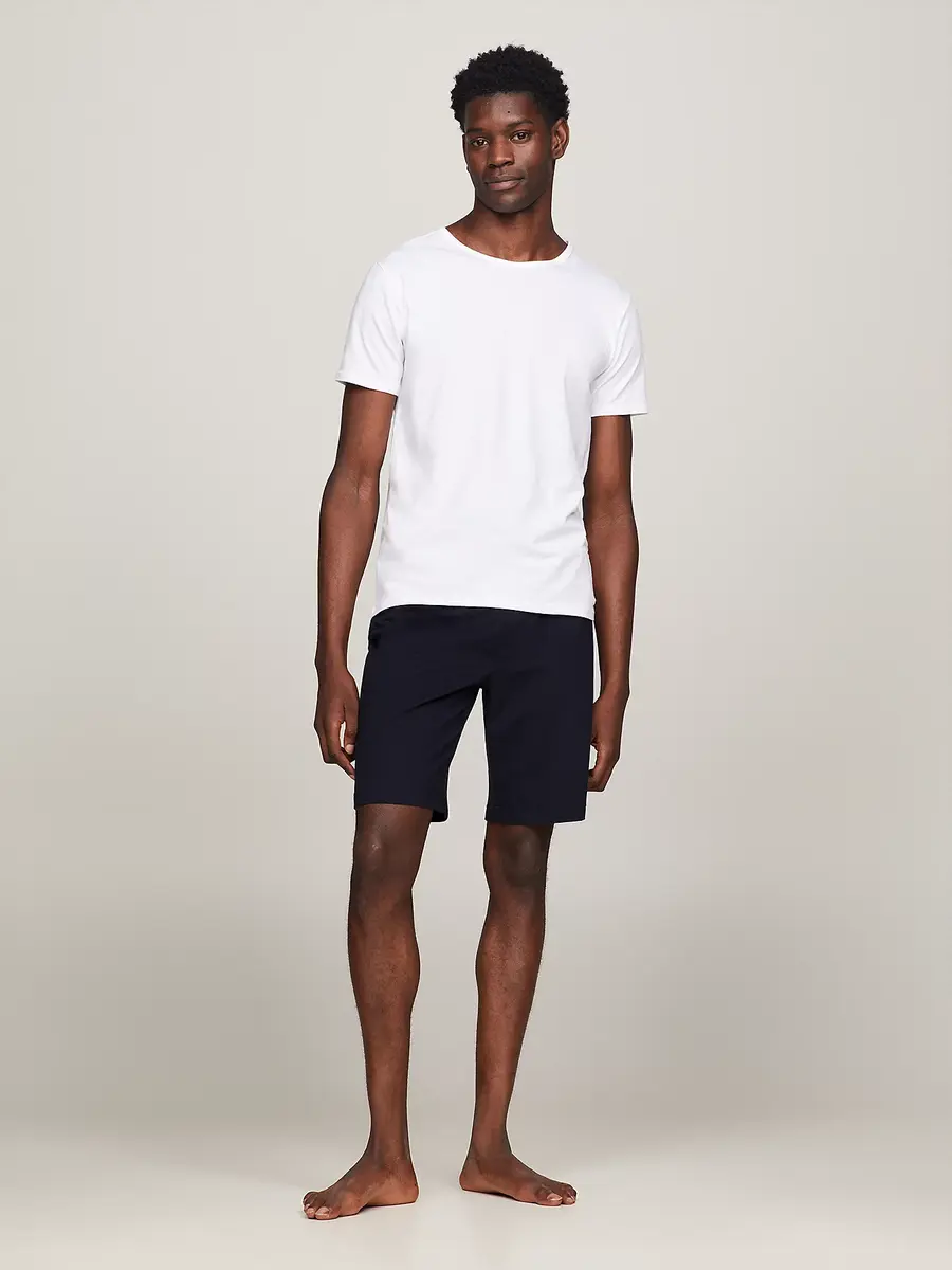 Tommy Hilfiger Stretch T-Shirt 3-pak - Elastisch katoenen ondershirts voor mannen - Crew