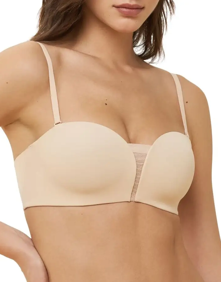 TRIUMPH Strapless bh zonder bandjes - Flex Smart - Afneembare bandjes - Zonder beugel - Schijnt niet door