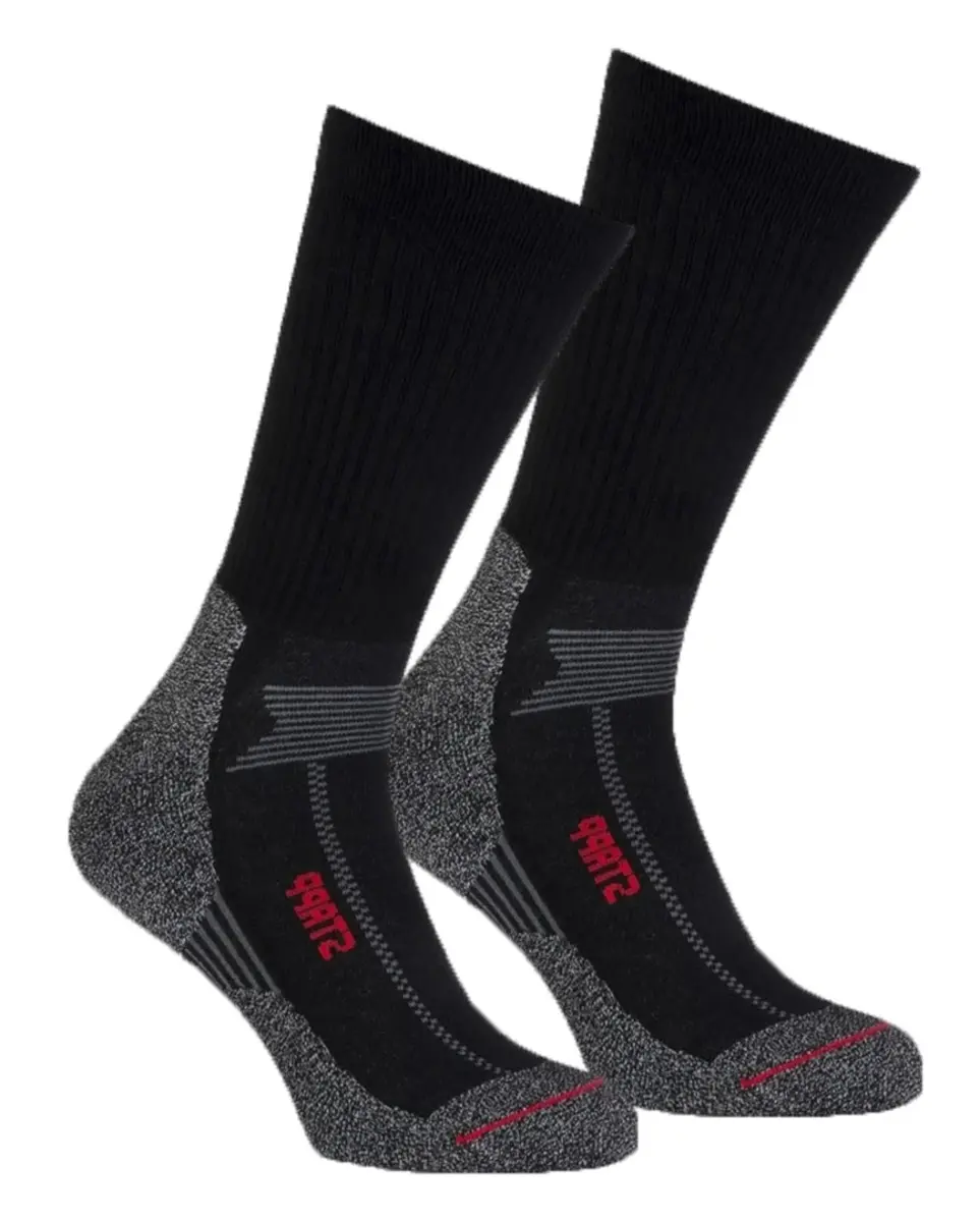 Stapp sokken 3-paar Coolmax Boston Thermo - Merino wollen warme winter sokken - Badstof zool