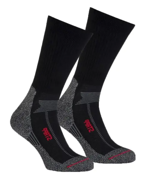 Stapp sokken 3-paar Coolmax Boston Thermo - Merino wollen warme winter sokken - Badstof zool