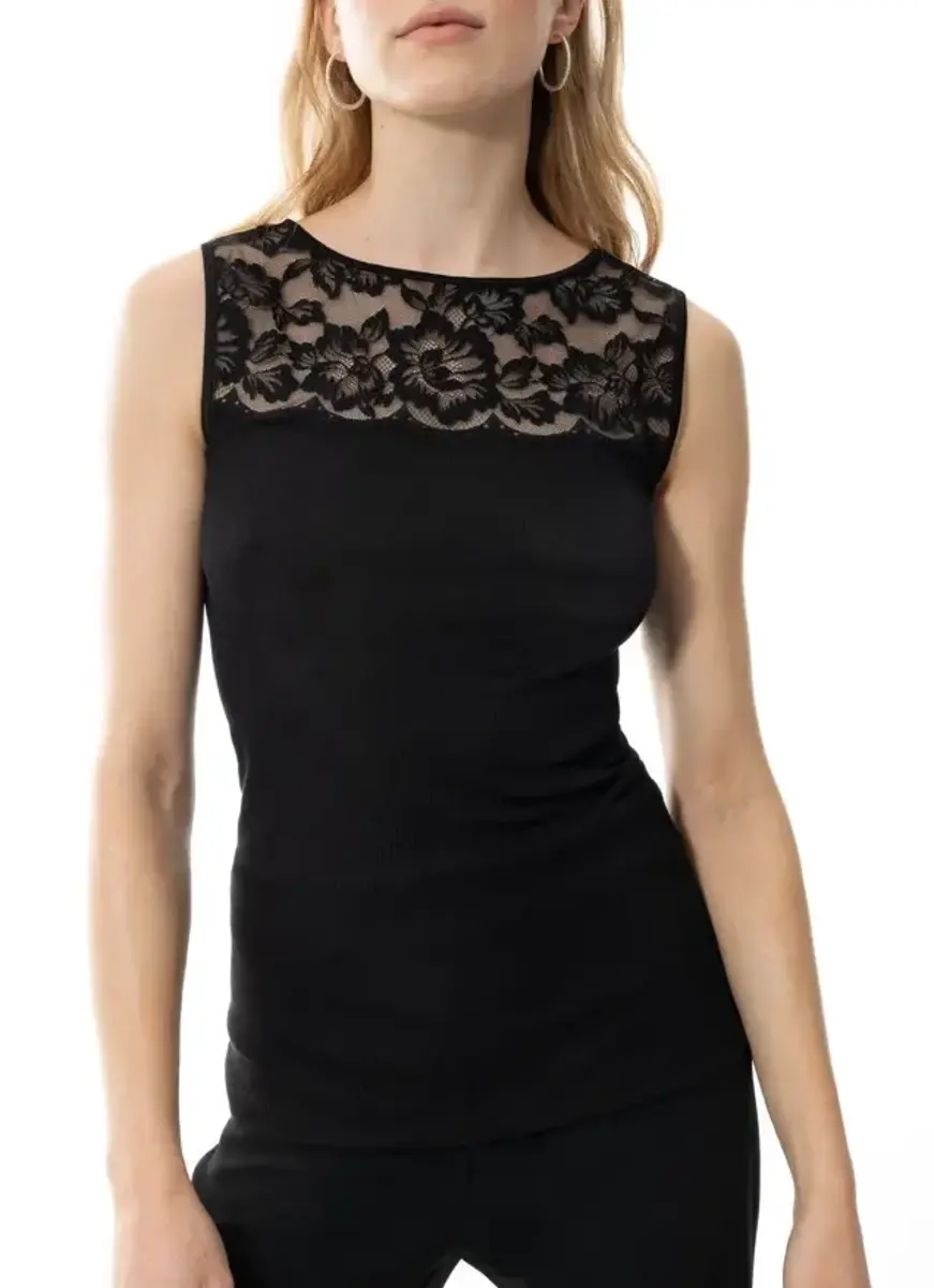 Mey Wollen hemd dames - Kant - Wool Love - Luxe en chique thermo onderhemd