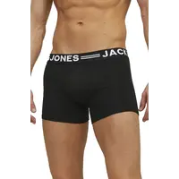 Jack & Jones 3-Pack heren boxershorts - Black waistband Jack & Jones 3-Pack heren boxershorts - Black waistband