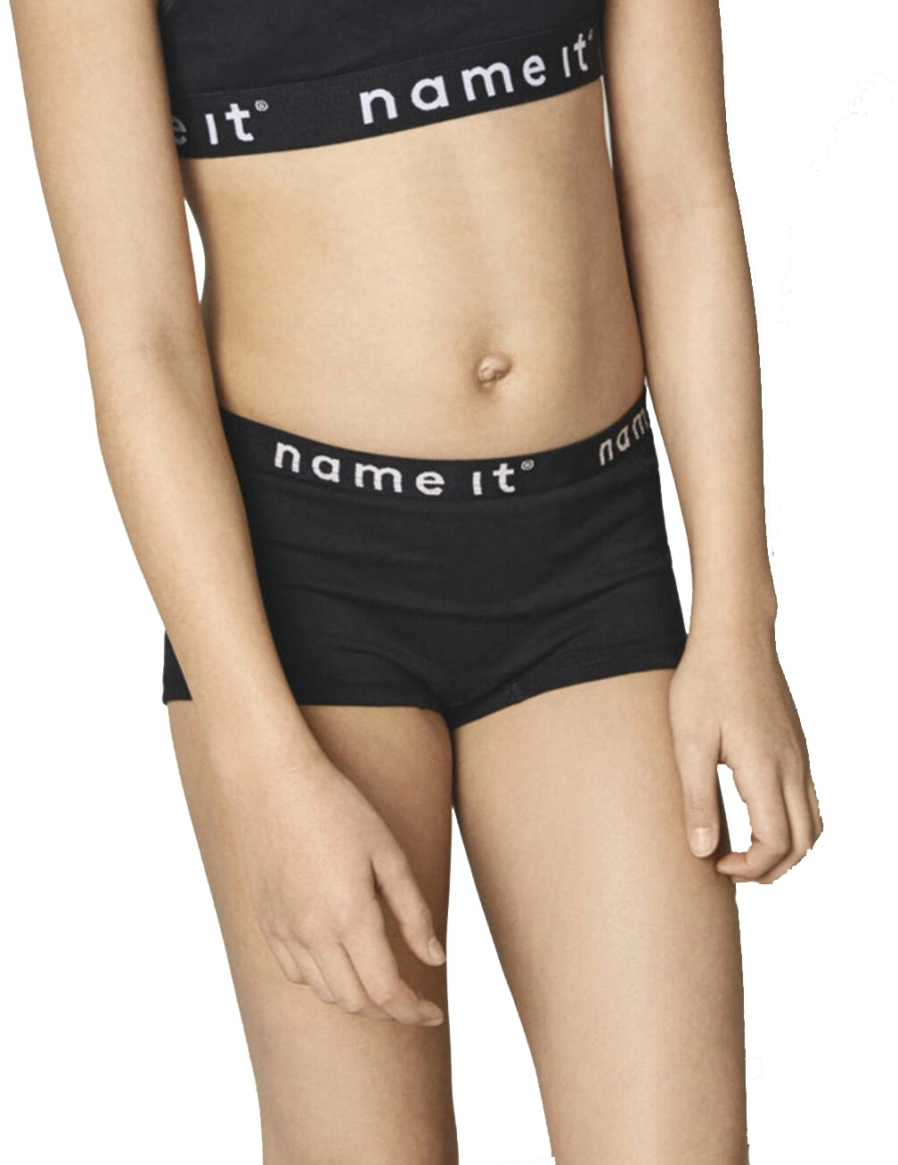 Name it 2-pak meisjes hipster - Organic - Kinder dames onderbroek katoen - Boxershort