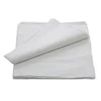 Boeren zakdoek wit uni 55 x 55 cm Boeren zakdoek wit uni 55 x 55 cm