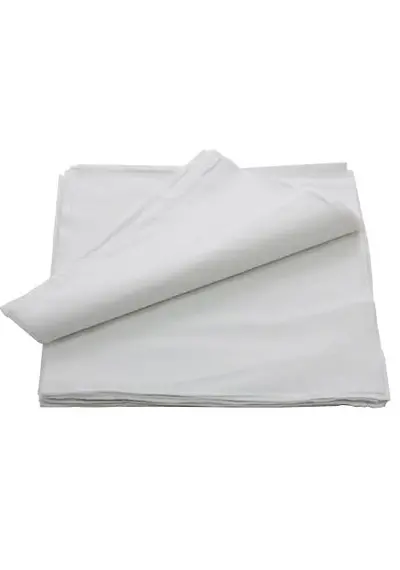 Boeren zakdoek wit uni 55 x 55 cm Boeren zakdoek wit uni 55 x 55 cm