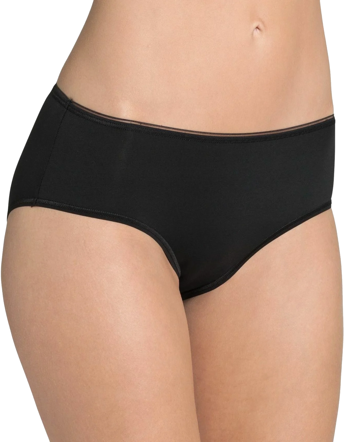 Sloggi Feel sensational midi - dames heup slip - Elastisch katoenen dames onderbroek - Sloggi dames ondergoed