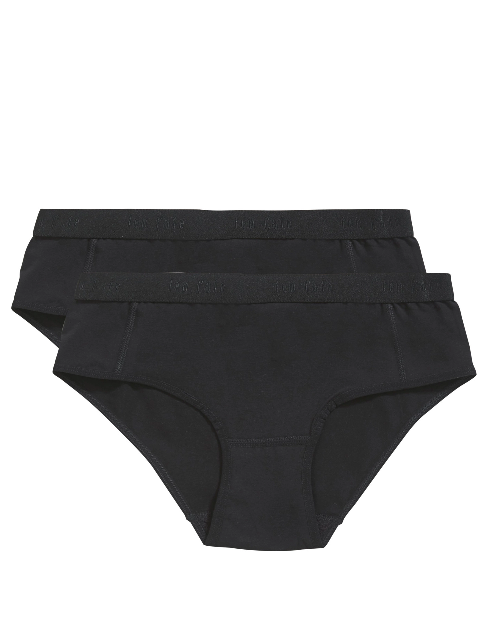 Ten Cate 2-pak meisjes Hipsters Organic 31985 - Meisjes onderbroek Biologisch katoen