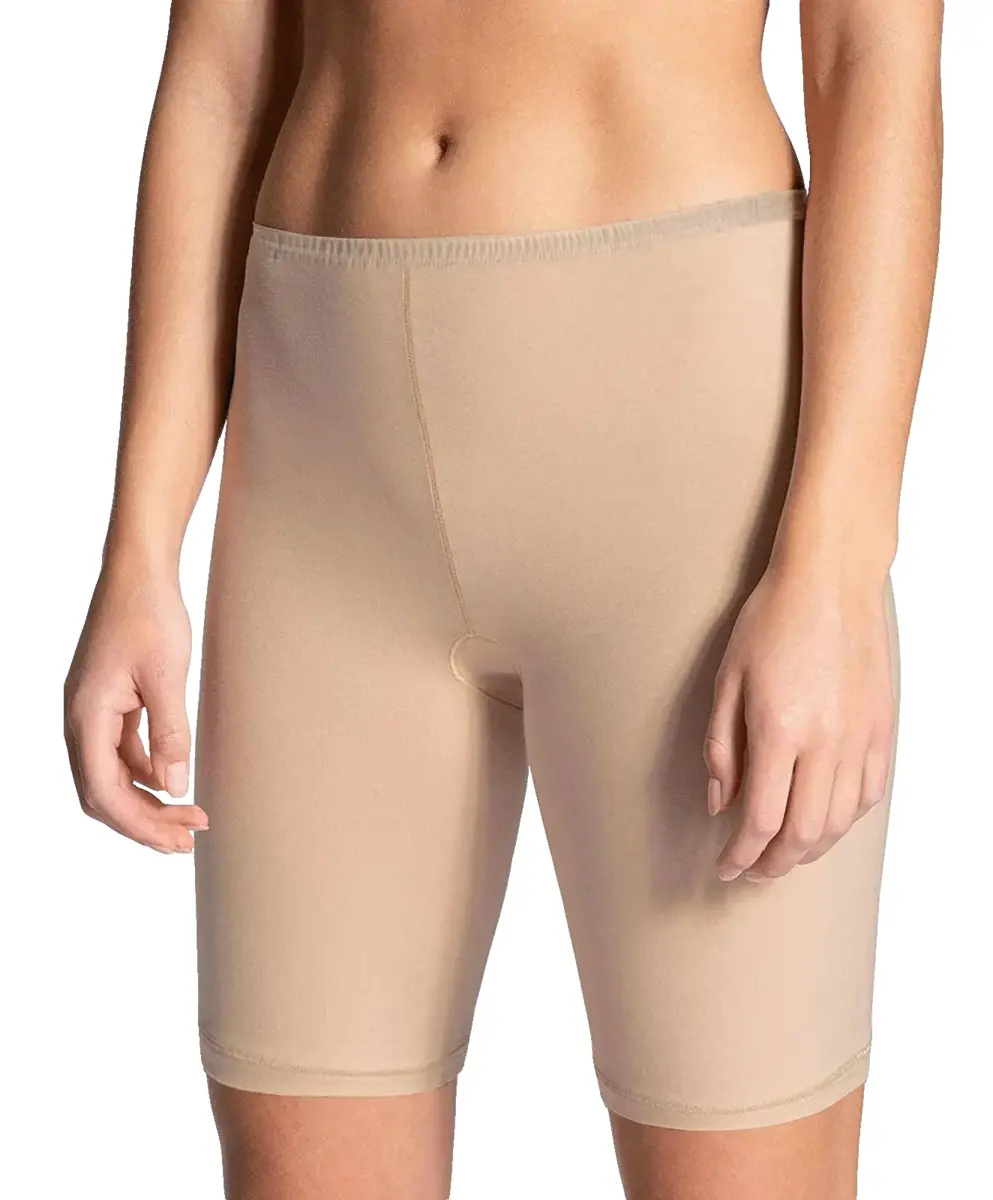 Fine Woman dames boxershort met lang pijpje - Katoenen slip met lange pijpjes