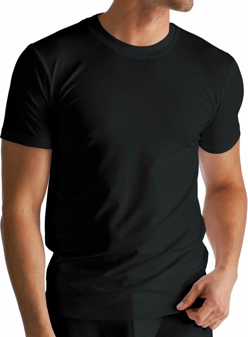 Boru Bamboo heren T-shirt korte mouw - Bamboe ondershirt mannen - Ronde hals