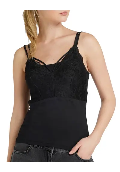 Pieces dames hemd kant - Lace top Nichelle Pieces dames hemd kant - Lace top Nichelle