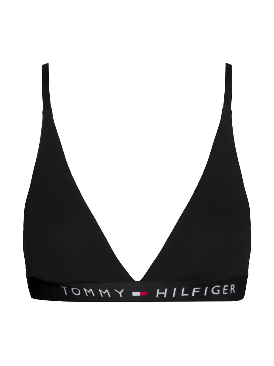 Tommy Hilfiger Dames Triangle BH - Zonder vulling - Biuologisch Katoenen bralette Tommy Hilfiger Dames Triangle BH - Zonder vulling - Biuologisch Katoenen bralette