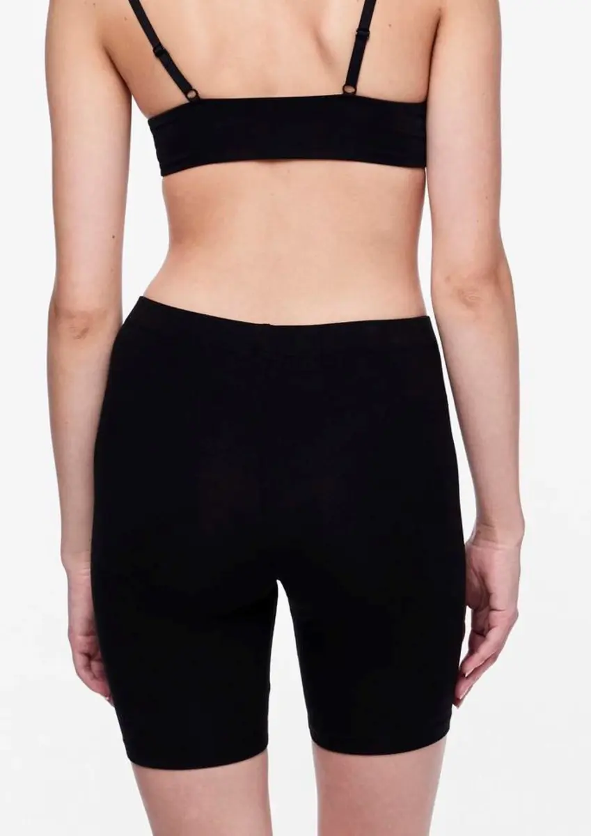 Pieces dames korte legging tegen schurende bovenbenen - Dames onderbroek met lange pijpjes