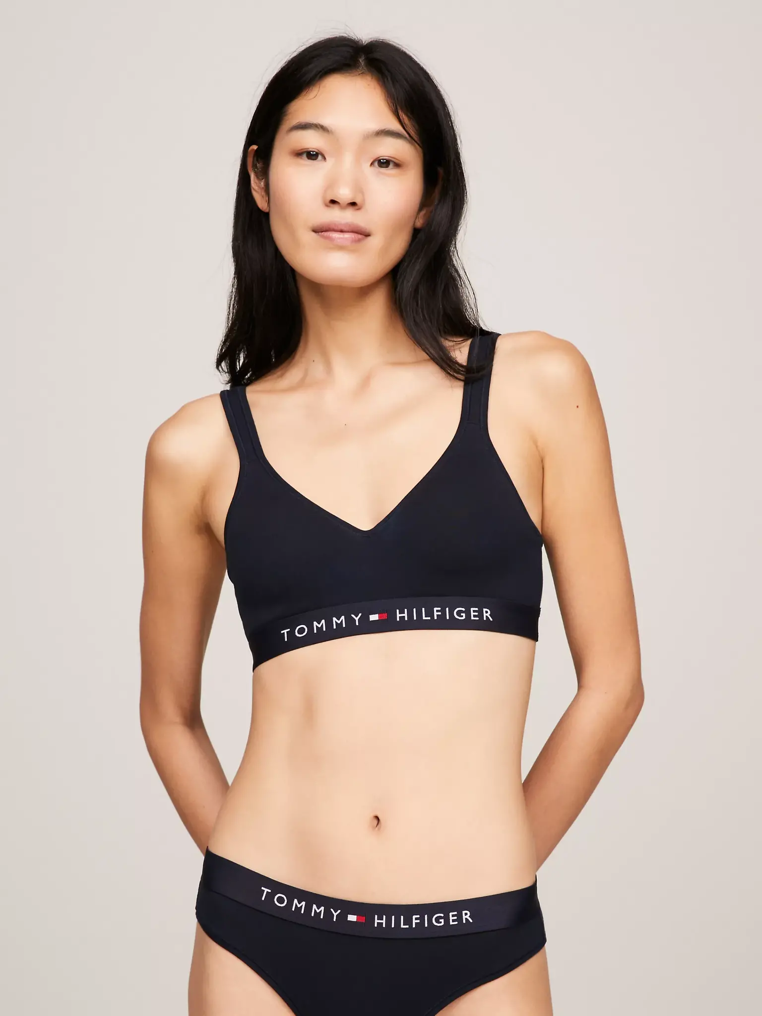 Tommy Hilfiger Bralette dames met vulling - Padded - Bh Top biologisch katoen