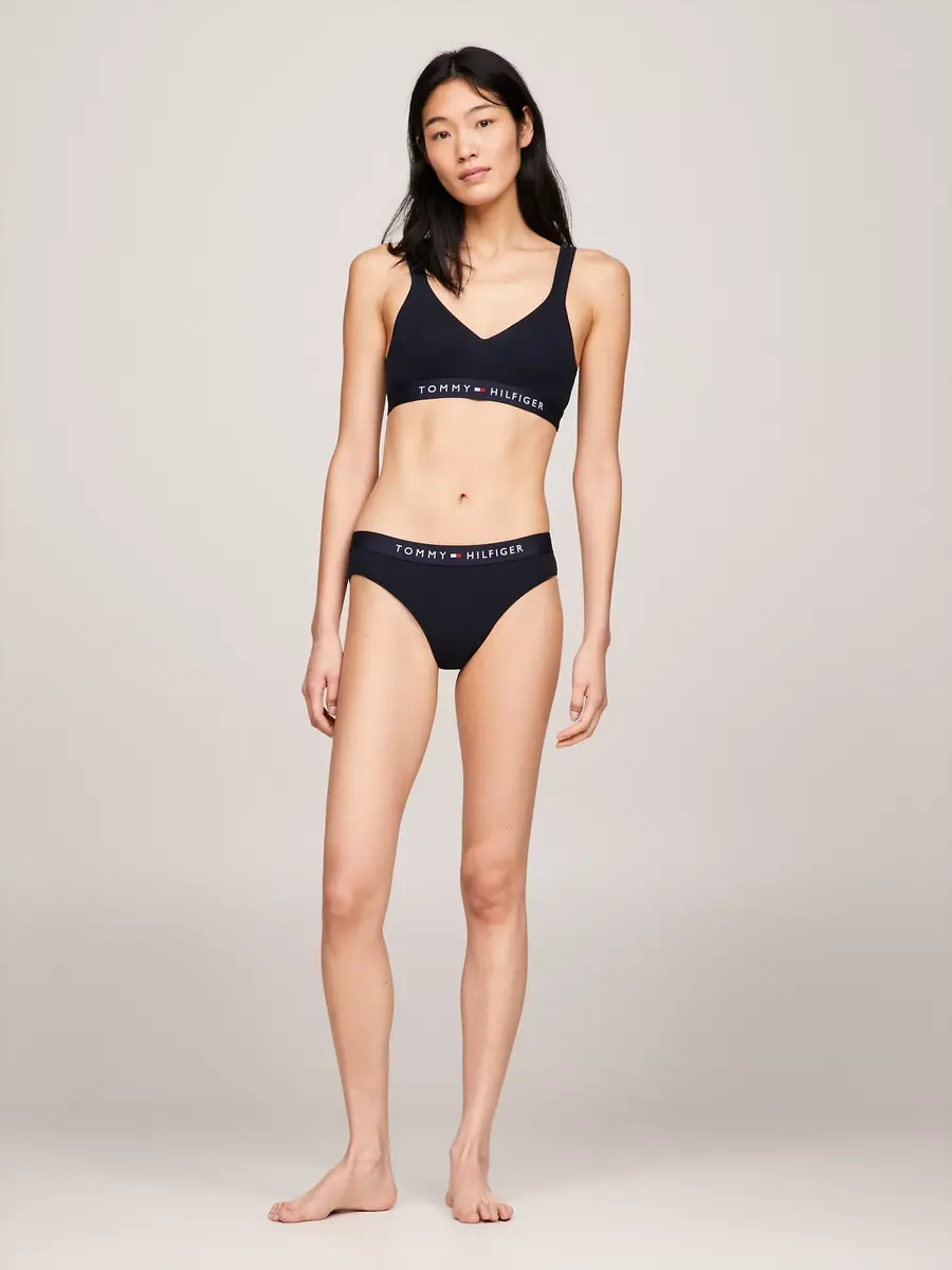 Tommy Hilfiger Bralette dames met vulling - Padded - Bh Top biologisch katoen Tommy Hilfiger Bralette dames met vulling - Padded - Bh Top biologisch katoen
