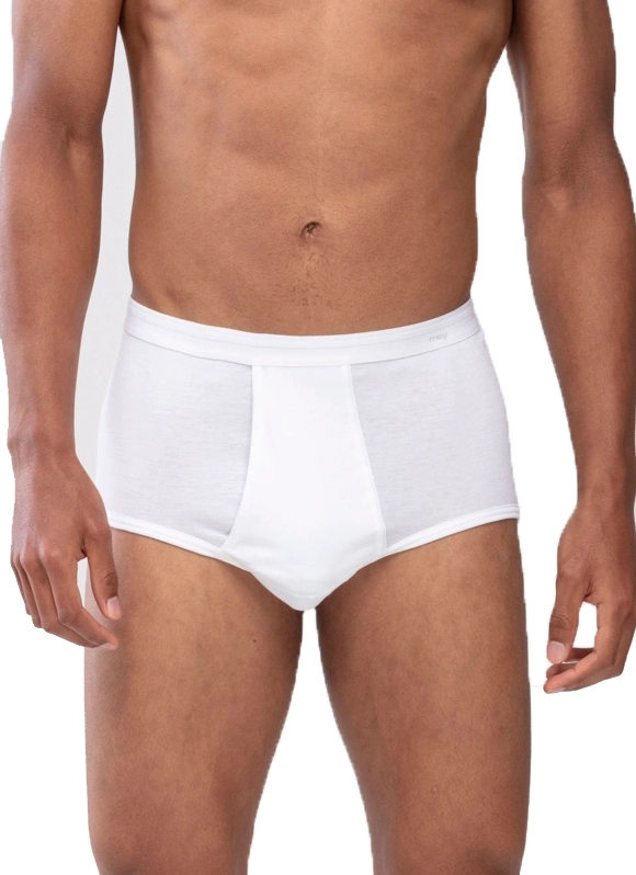 Mey heren Slip Noblesse - Met gulp - Heren katoenen onderbroeken met sluiting - Grote maten