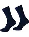 Basset heren katoenen sokken 1 paar - Naadloze sokken - Zachte kousen - zwart, blauwe, huidskleur - Witte sokken