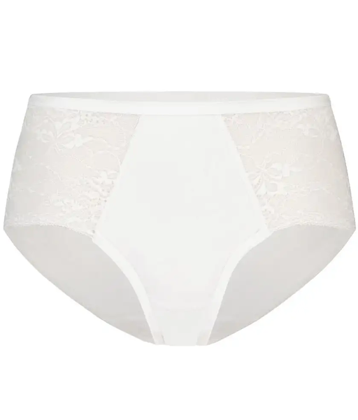 Ten Cate Basics midi lace - kanten dames heupslip - Kanten vrouwen ondergoed - Biologisch katoen - Badstof kruisje