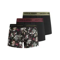 Jack & Jones 3-Pack heren boxershorts - Microfiber -  Jac Flower Jack & Jones 3-Pack heren boxershorts - Microfiber -  Jac Flower