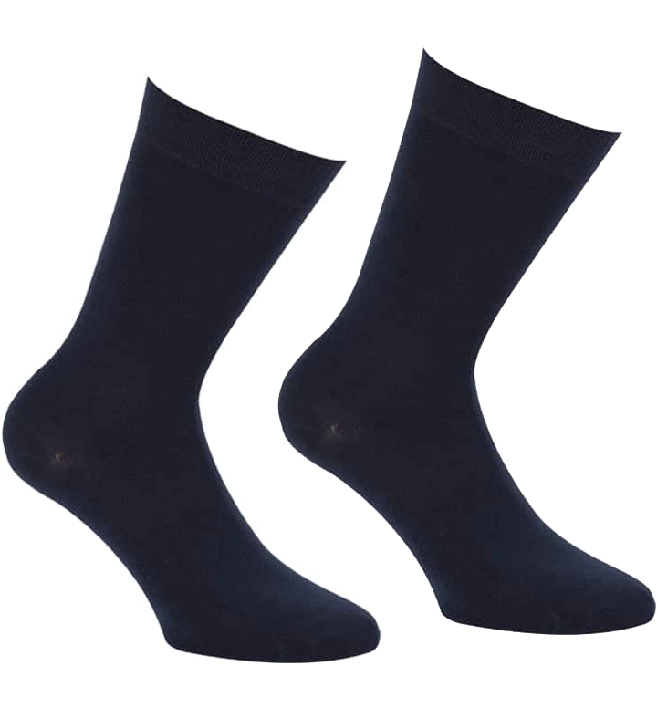 Boru Bamboo sokken - 1 paar - Hoge bamboe sokken, dames, heren - zwart, beige