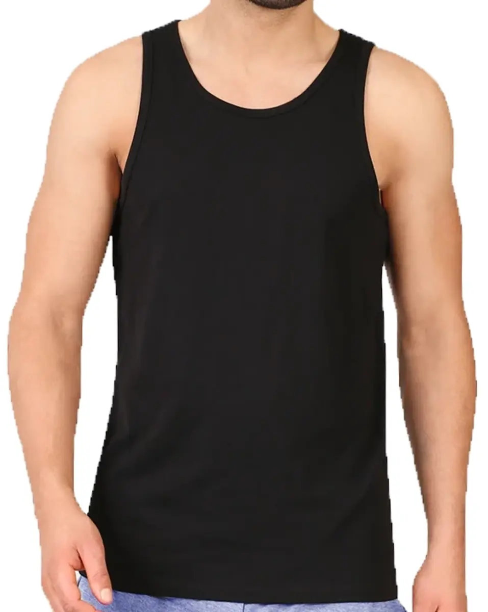 Jack & Jones 2-pack heren hemden - Pack - Tanktop - Katoenen heren onderhemden ronde hals