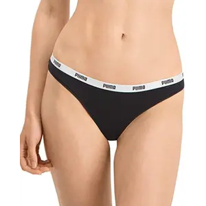 Puma 3-Pack dames strings - Katoen vrouwen strings Zwart - Wit - Combi Puma 3-Pack dames strings - Katoen vrouwen strings Zwart - Wit - Combi