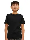 Jack & Jones kinder T-shirt 1-pack - ronde hals - Jongens ondershirt korte mouwen - Katoen