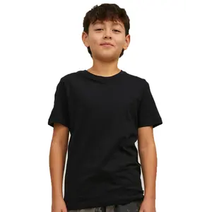 Jack & Jones kinder T-shirt 1-pack - ronde hals - Jongens ondershirt korte mouwen - Katoen Jack & Jones kinder T-shirt 1-pack - ronde hals - Jongens ondershirt korte mouwen - Katoen