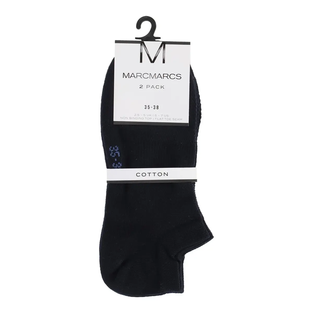 Marcmarcs 2 paar korte sneaker sokken - Katoen Marcmarcs 2 paar korte sneaker sokken - Katoen