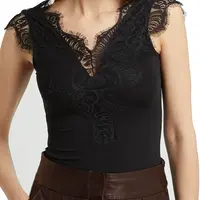 Pieces dames hemd kant - Lace top Ilu