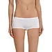 Schiesser 3-Pack dames Basic boxershort 95/5 - Elastisch katoen - Witte dames hipster - Wit