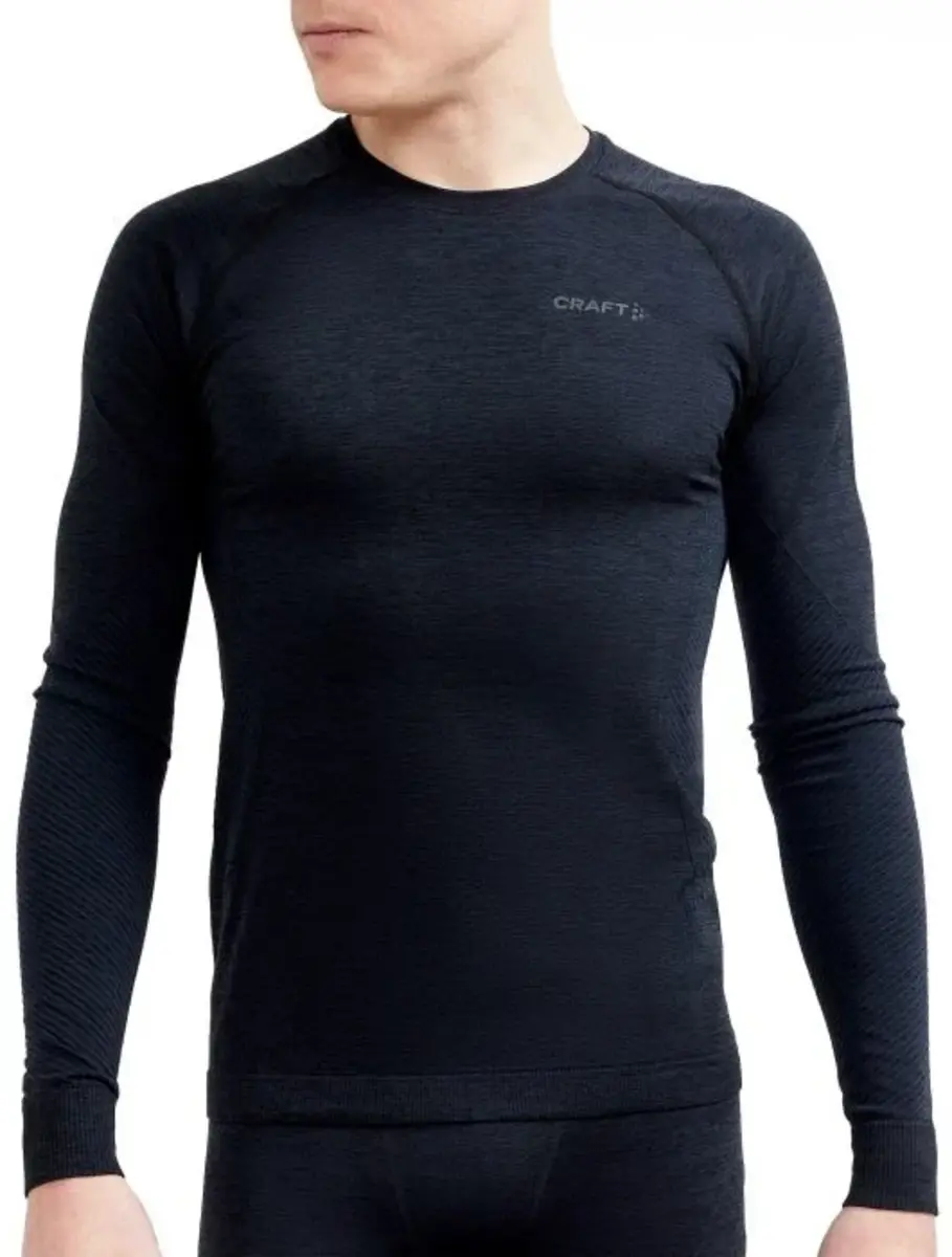 Craft Thermoshirt heren lange mouw - Core dry - Baselayer mannen ondershirt - Warm ondergoed Craft Thermoshirt heren lange mouw - Core dry - Baselayer mannen ondershirt - Warm ondergoed