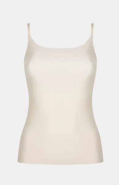 Magic licht corrigerend naadloos hemd smalle bandjes - Shapewear singlet huidskleur Magic licht corrigerend naadloos hemd smalle bandjes - Shapewear singlet huidskleur