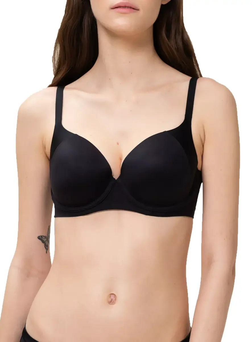 Triumph T-shirt Bh met beugels - Body Make-Up Soft Touch WP EX - Beugel bh met naadloze soft cups - Met vulling - Voorgevormd Triumph T-shirt Bh met beugels - Body Make-Up Soft Touch WP EX - Beugel bh met naadloze soft cups - Met vulling - Voorgevormd