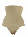 J&C  corrigerende stringband - buikcorrectie - Shapewear buik - zwart - beige