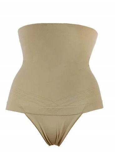 J&C corrigerende stringband - buikcorrectie - Shapewear buik - zwart - beige