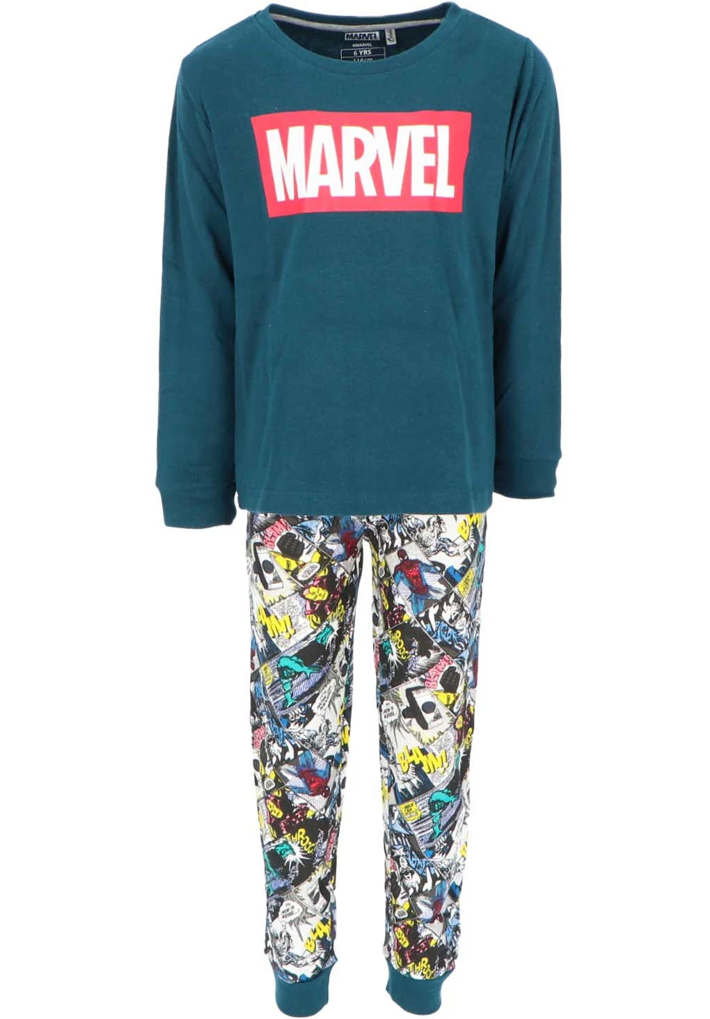 Avengers jongens pyjama - Blauw - 6178