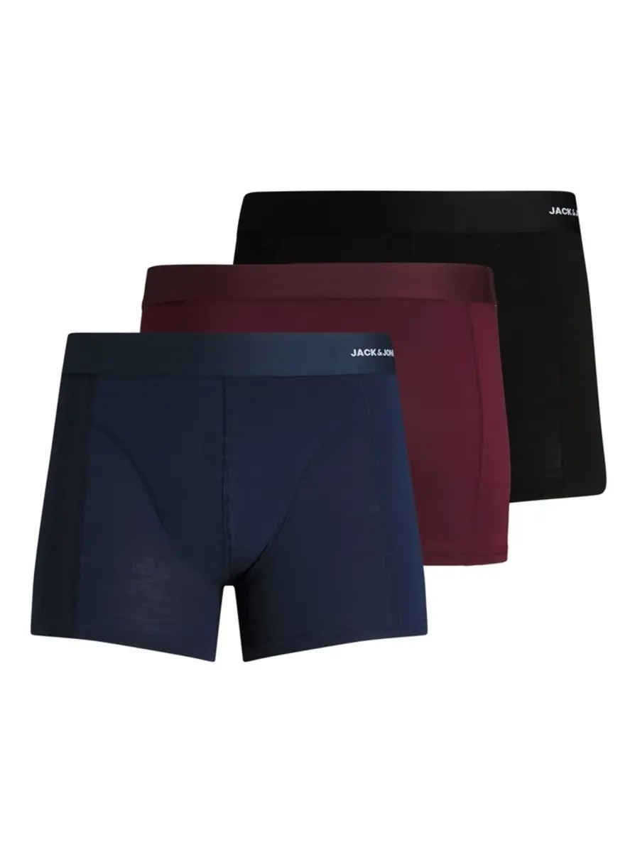 Jack & Jones 3-Pack Bamboe heren boxershort - Port Royale - Bamboe heren ondergoed