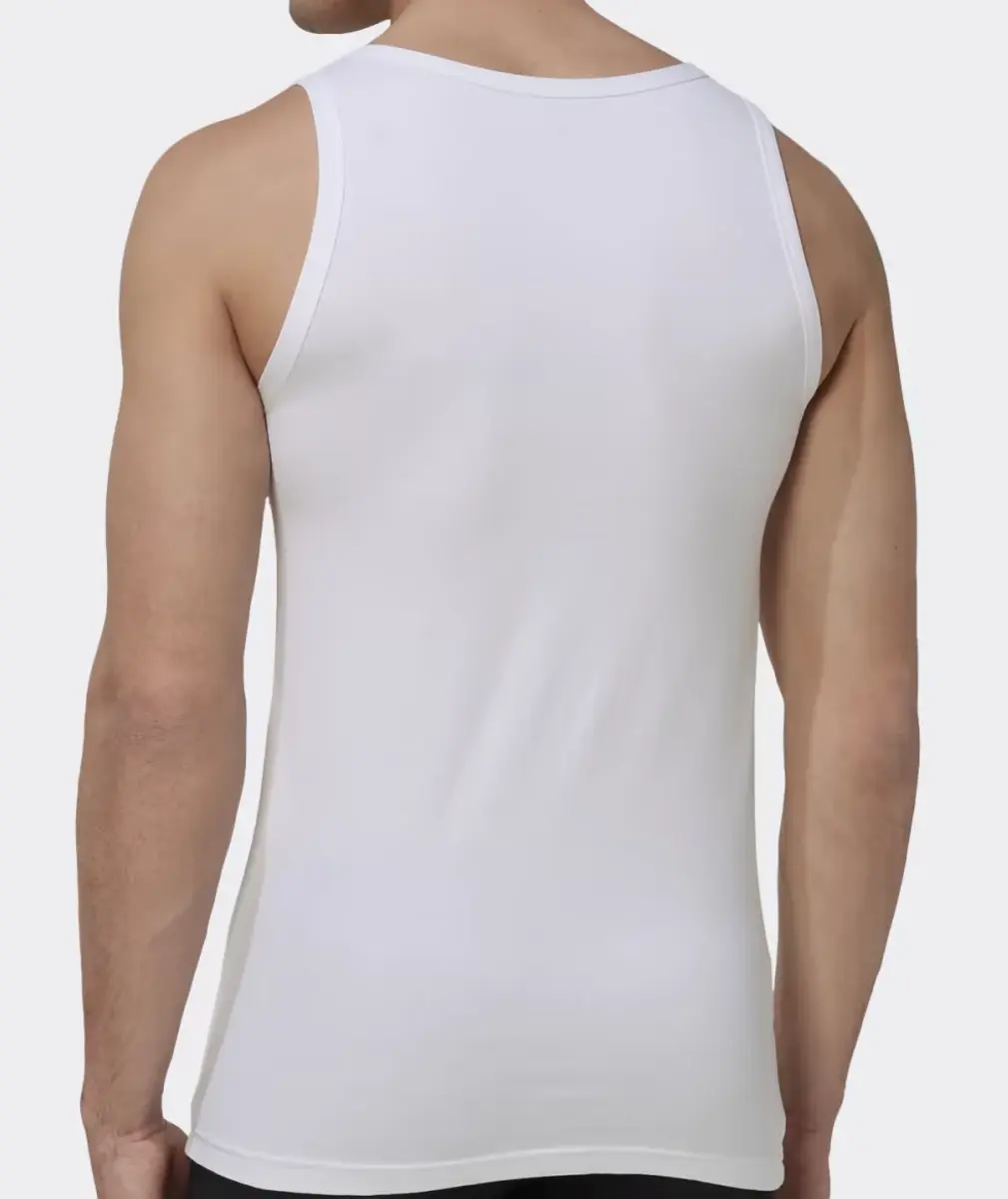 Beeren Young heren hemd sport - Microfiber onderhemd voor mannen - Sneldrogend - Zwart - Wit Beeren Young heren hemd sport - Microfiber onderhemd voor mannen - Sneldrogend - Zwart - Wit