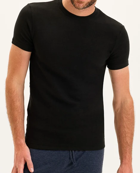 Apollo 2-pack heren T-shirts - Bamboe V-hals - Mannen ondershirt korte mouwen