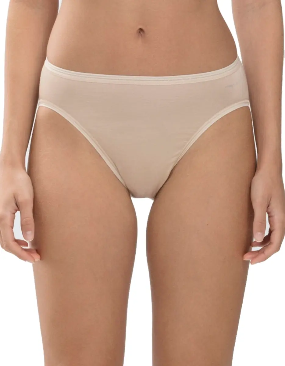 Mey Lights Highleg slip dames - Jazz broekje - hoog opgesneden katoenen rio dames slip