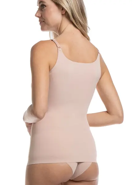Magic sterk corrigerend hemd - Tone your body Cami - Shapewear onderhemd smalle bandjes - Huidskleur Magic sterk corrigerend hemd - Tone your body Cami - Shapewear onderhemd smalle bandjes - Huidskleur
